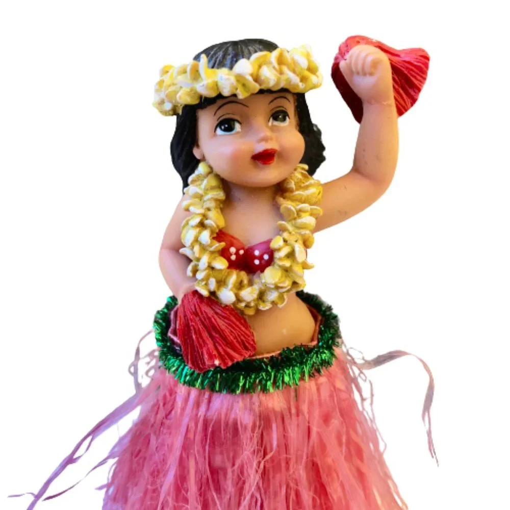 Aloha Hawaiian Hula Girl Dancer Nodder Bobble Head